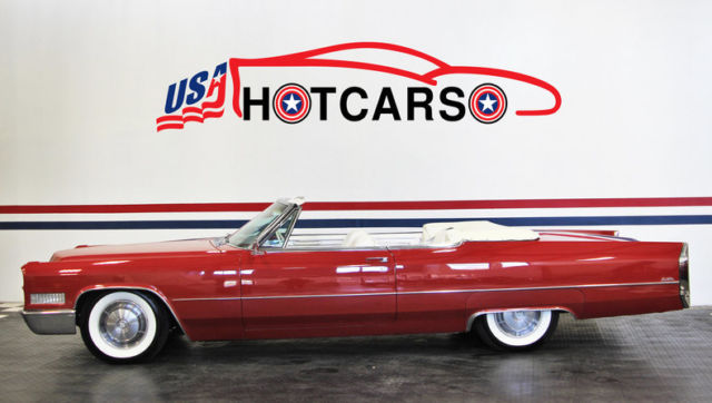 1966 cadillac deville convertible - original california car with protect-o-plate