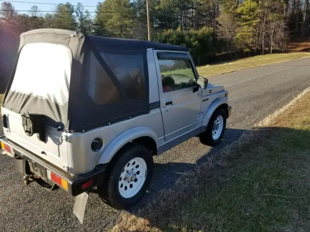 1988 suzuki samurai bone stock 4wd runs and drives 5 speed