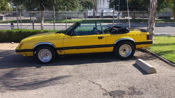 '83 5.0 mustang convertible 5 speed
