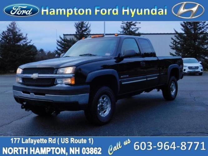 2004 chevrolet silverado 2500hd ls 4dr extended cab ls 4wd sb for sale in north hampton, new hampshire