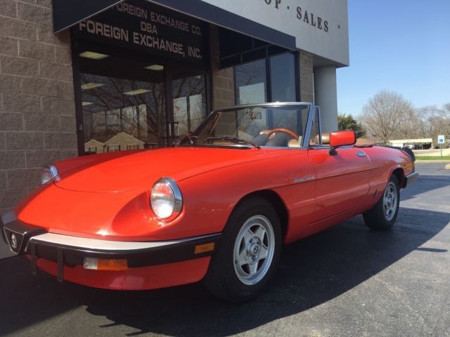 1984 alfa romeo spider zarba5417veloce