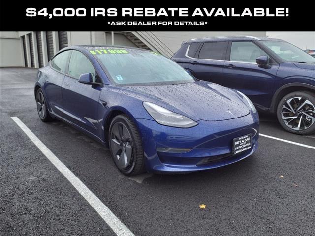 2021 tesla model 3 standard range plus