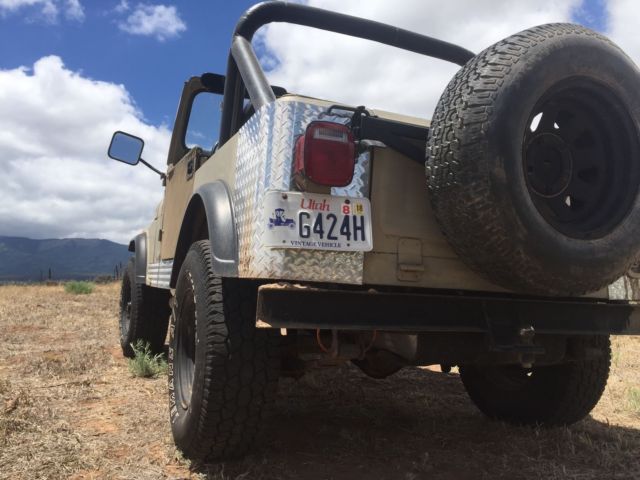 1986 jeep cj 7 4.2 engine auto trans