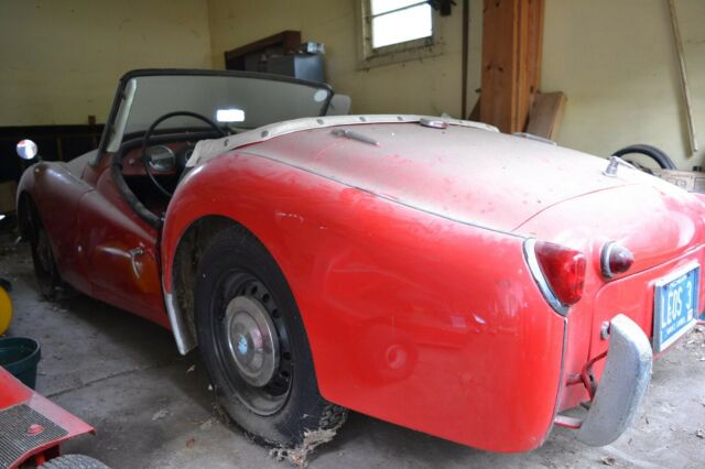 1961 triumph tr-3a "ran great when i put it away 25 years ago!"