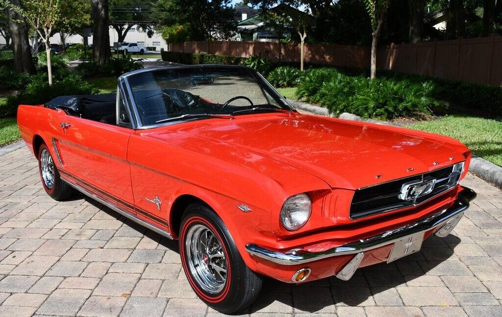 1965 ford mustang convertible a code rare unicorn 14236 actual miles