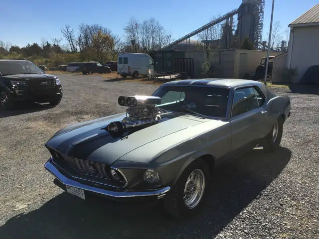 1969 ford mustang pro-street