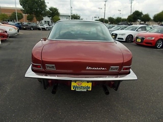 1964 studebaker avanti grand touring 2dr 4-seat coupe 68,185 miles avanti red o