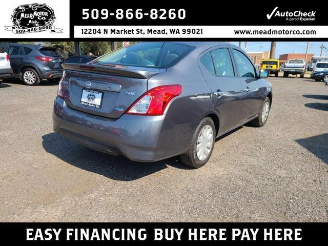 2016 nissan versa 1.6 sv