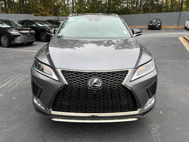 2022 lexus rx 350 f sport handling