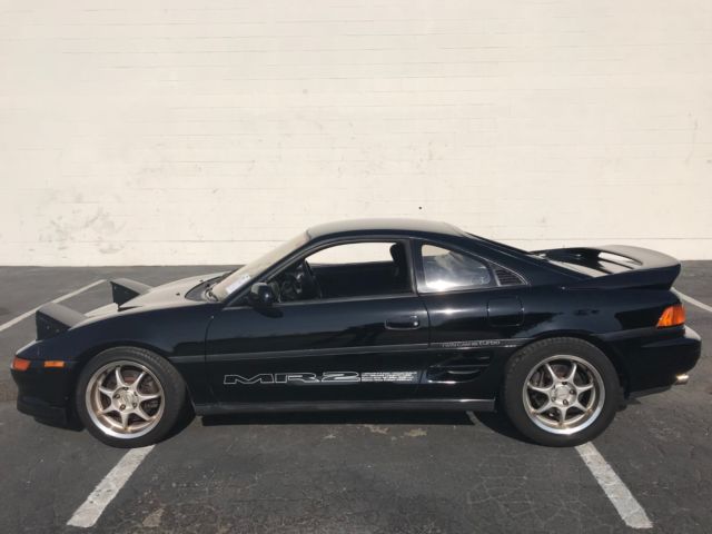 1993 toyota mr2, black with 70,000 miles and new tires