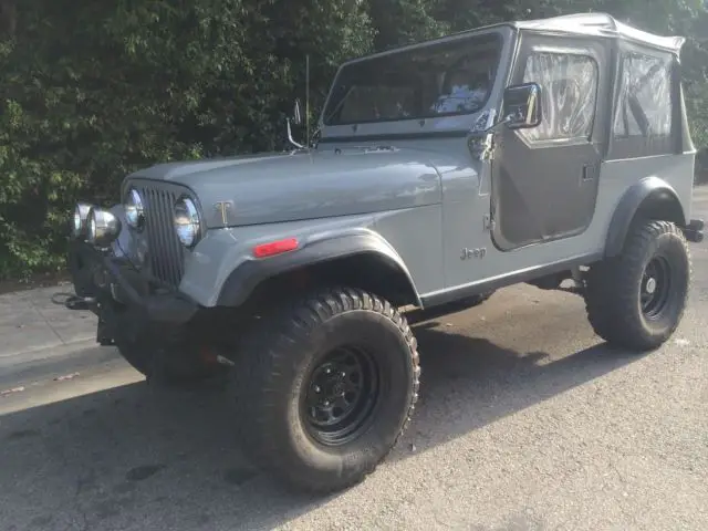 1982 cj7 lifted - off frame restoration - lifted - near perfect fun