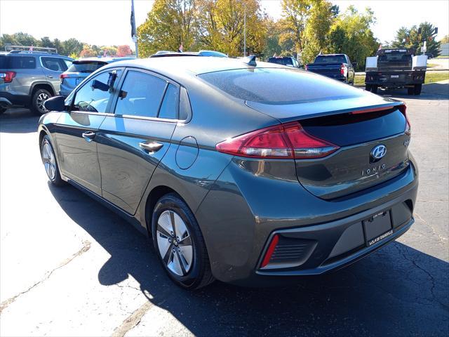 2022 hyundai ioniq hybrid blue