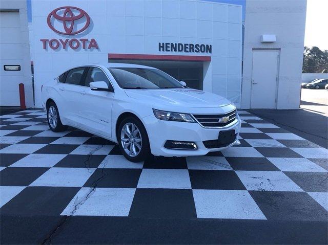 used 2018 chevrolet impala lt w/ 1lt henderson, nc 27537 for sale in henderson, north carolina