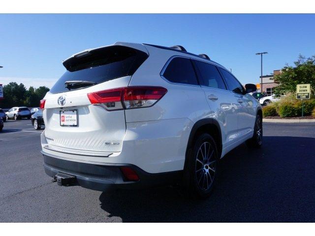 certified 2017 toyota highlander se jackson, tn 38305 for sale in jackson, tennessee