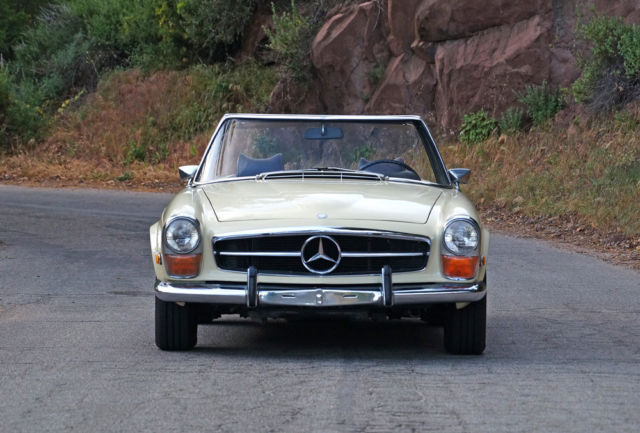 1970 mercedes-benz 280sl gorgeous, mechanically strong, $30k+@ mb classic center