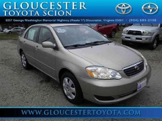 2005 toyota corolla le in gloucester, va