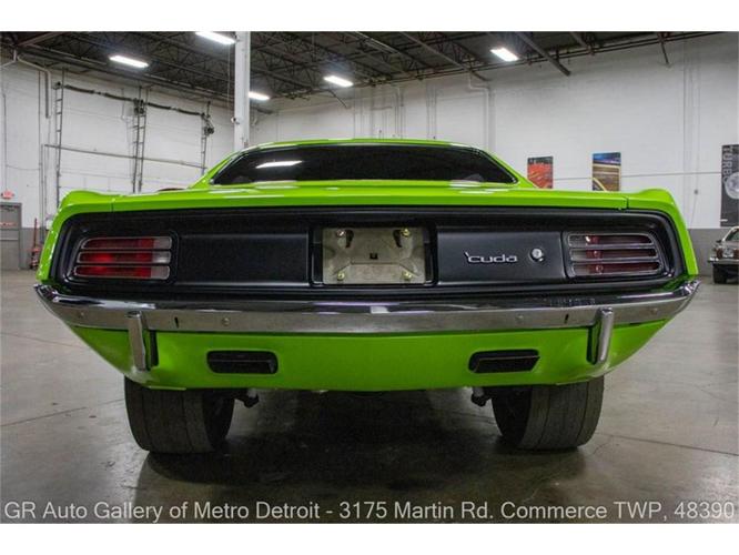 1972 plymouth cuda in kentwood, michigan