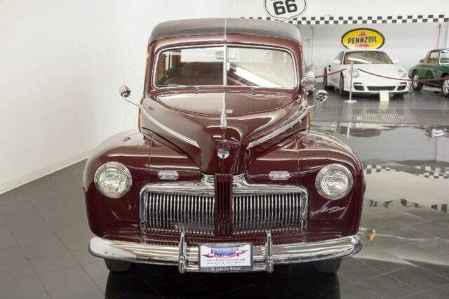 super deluxe woodie station wagon 3-speed manual