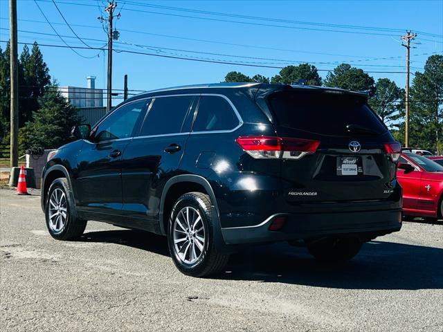 2018 toyota highlander xle