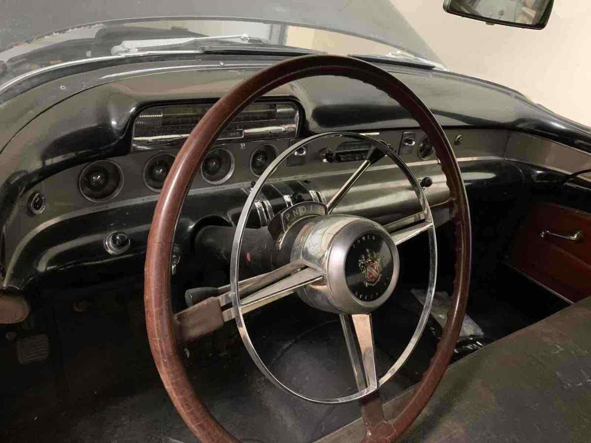 1954 buick super sportscar black rwd automatic black and gray and red