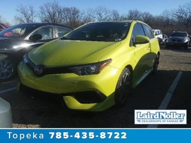 2016 scion im base 4dr hatchback 6m for sale in topeka, kansas