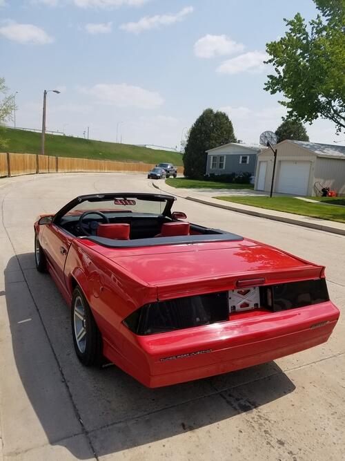 1987 irocz chevy camaro, 305 tpi