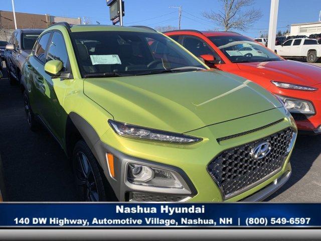 2019 hyundai kona limited awd limited 4dr crossover w/lime accent for sale in nashua, new hampshire