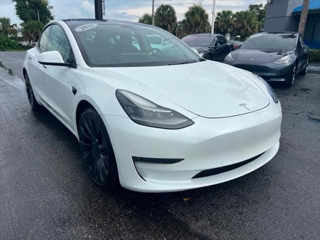 2021 tesla model 3 performance