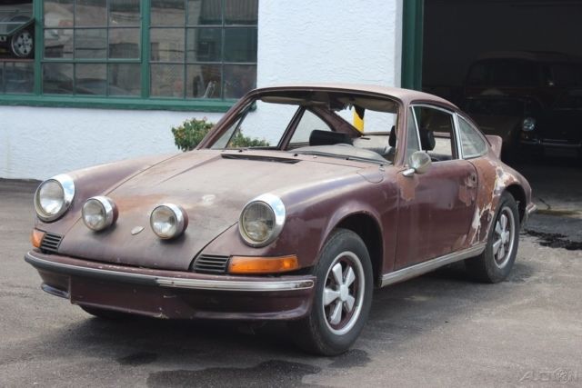 1970 porsche 911t coupe matching numbers with coa no reserve