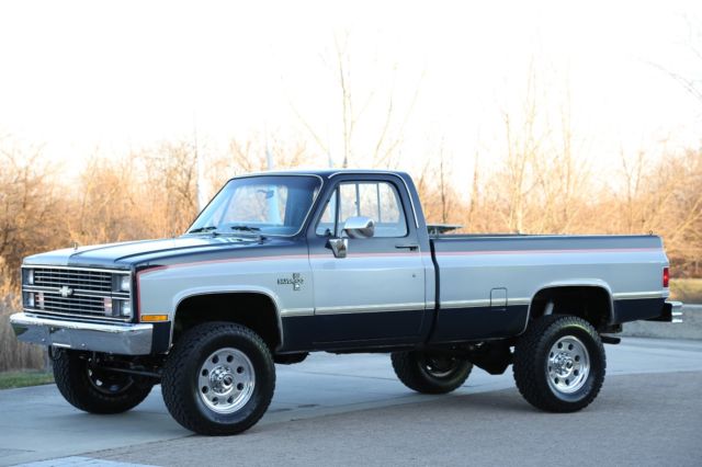 1984 chevrolet silverado k20 5.7l v8 4spd 17k actual miles 1owner 4x4 no reserve