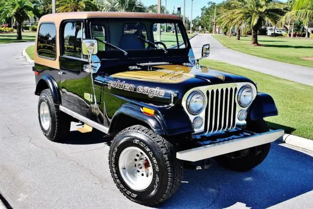 1979 jeep cj7 golden eagle 66k original miles 4x4 v8