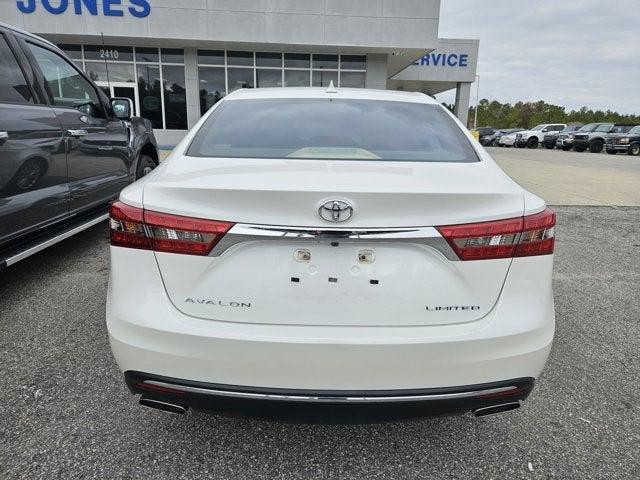 2016 toyota avalon limited