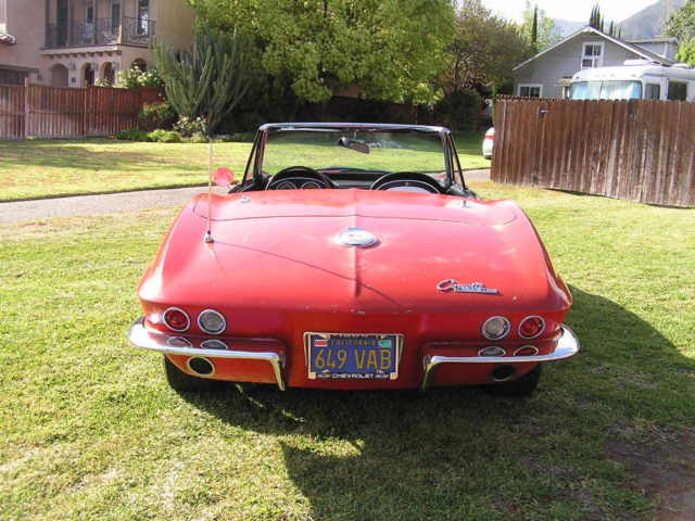 1964 chevrolet corvette, awesome lifelong california car, fast and fun, roadster
