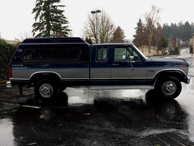 1986 ford f-250 extra cab 2dr auto 7.5l 460 v8 only 75k original miles 1-owner