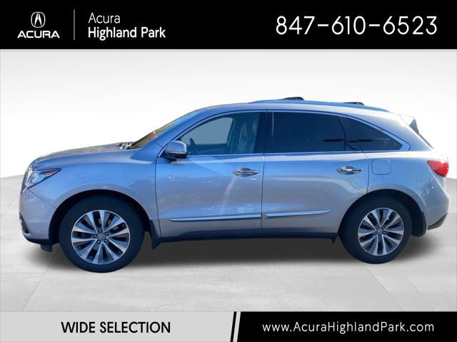 2016 acura mdx 3.5l acurawatch plus package