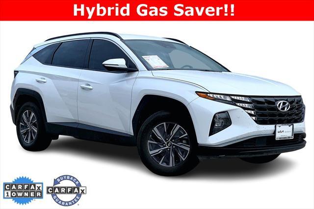 2023 hyundai tucson hybrid blue