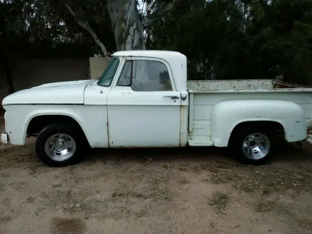 1964 dodge 1/2 ton d100 short narrow box arizona "survivor desert find"
