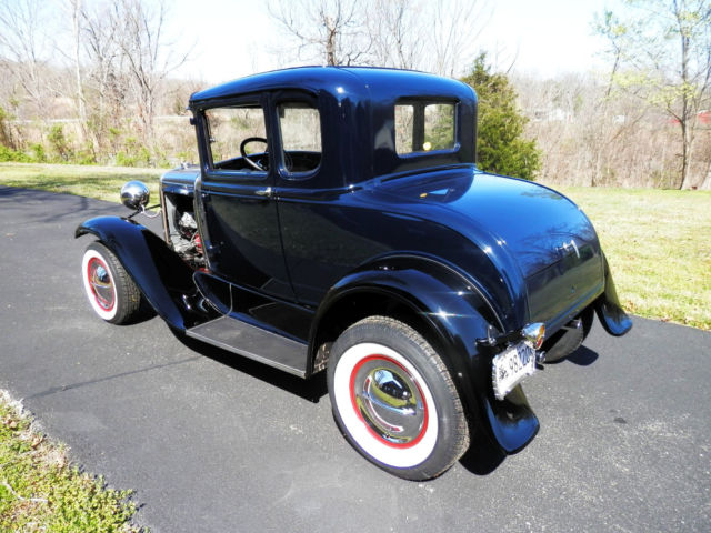 30 model with blown flathead show and go car street rod early hot rod all steel