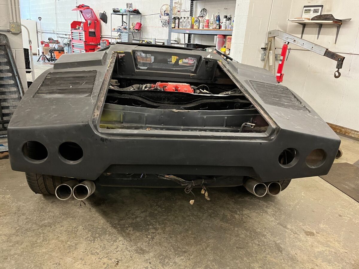 lamborghini countach replica low reserve titled as lamborghini repica not fiero