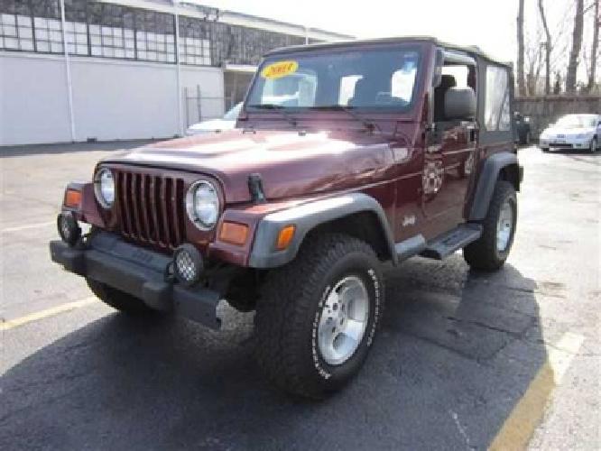 used 2003 jeep wrangler sport 4x4 coupe, 83,624 miles in saint james, ny