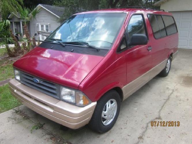obo '95 ford aerostar xlt van in saint augustine, fl