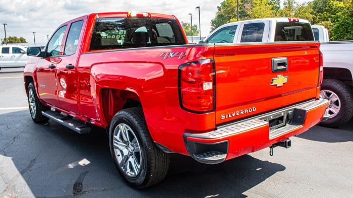 used 2018 chevrolet silverado 1500 4x4 double cab custom elmira, ny 14903 for sale in elmira, new york