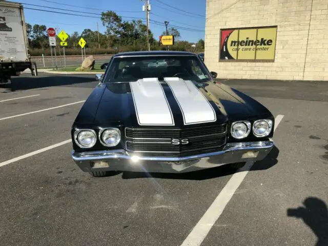 1970 chevrolet chevelle ss 454 4 speed coupe black rwd manual ss 454