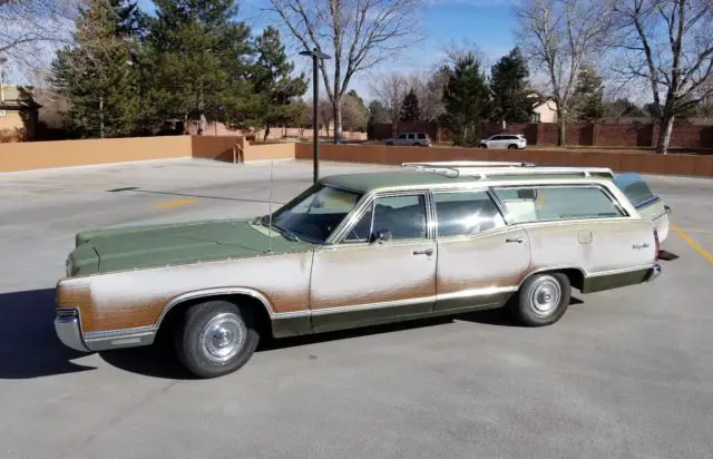 1969 mercury colony park station wagon. all original. 390 v8. rare. seats 10. nr