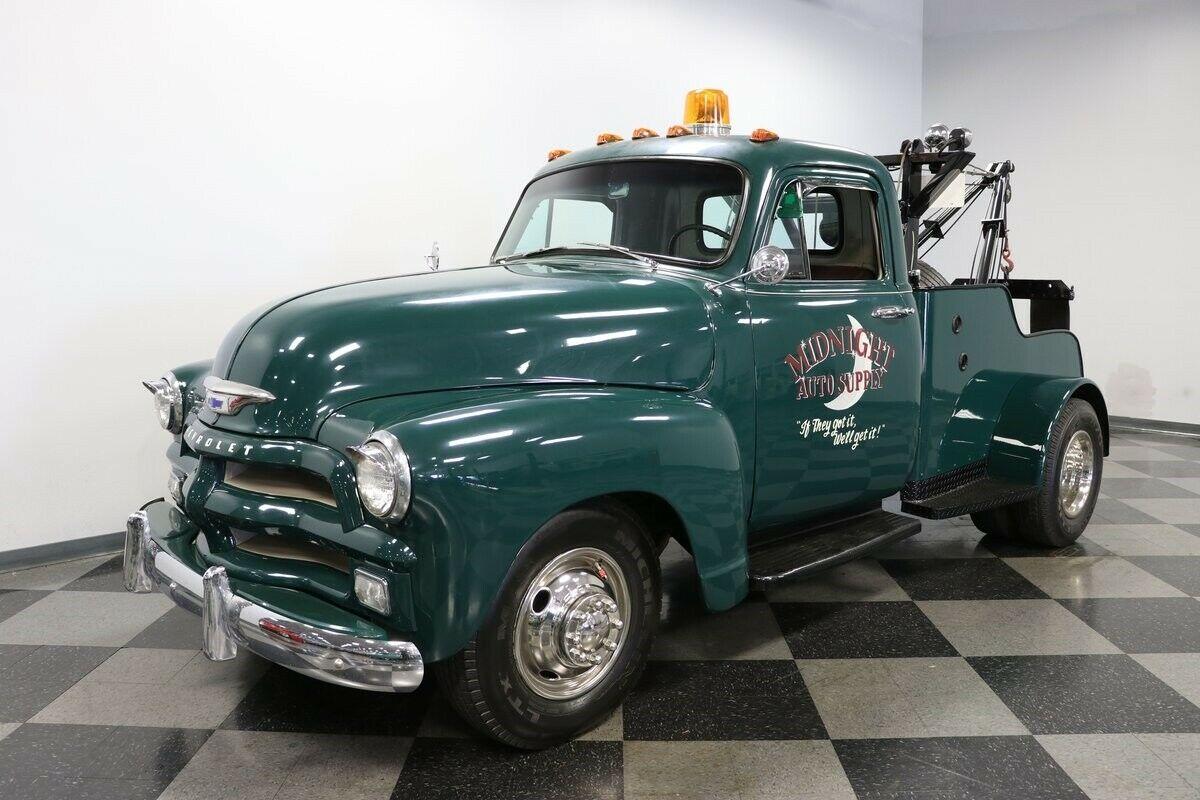 1954 chevrolet other pickups tow truck dually manual