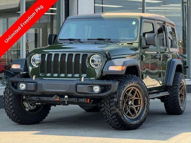 2021 jeep wrangler unlimited freedom 4x4
