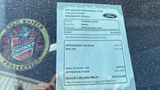 2024 Ford Bronco Sport