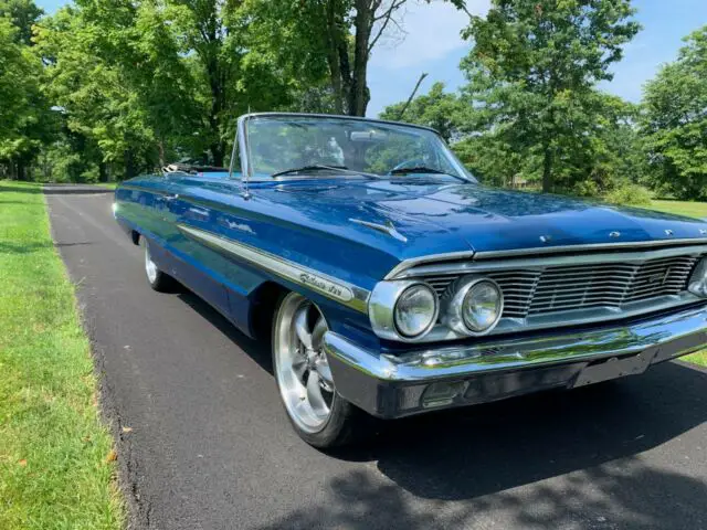 fuel injected 64 ford galaxie 500 5 speed convertible