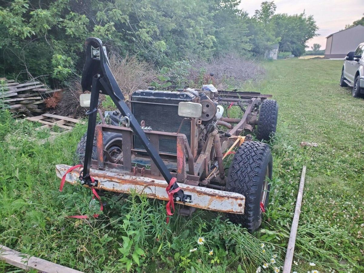 ****1971 toyota land cruiser, fj40, landcruiser, rolling chassis, f-engine****