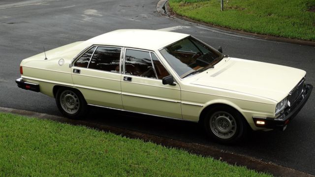 1982 maserati quattroporte ultra luxury sedan 39,000 real miles in great shape
